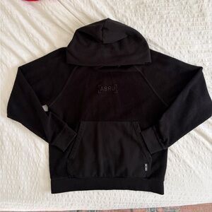 ASRV Black Reverse Men's Hoodie